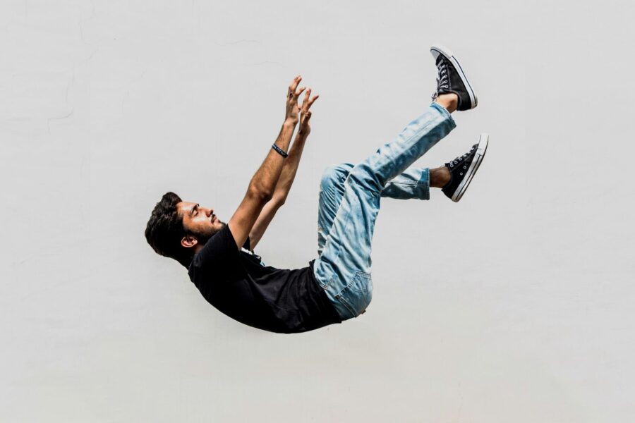 Enrollment management image falling